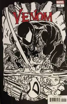 Cover of Todd McFarlane Incentive Remastered B&W Variant (1:1000)