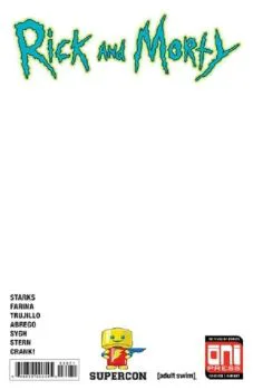 Cover of Blank Supercon Exclusive variant