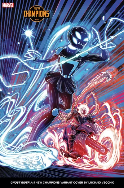 Cover of Luciano Vecchio New Champions Variant