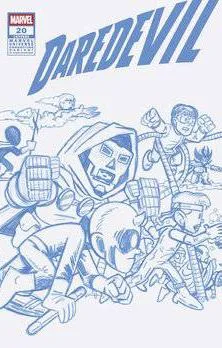 Cover of Chris Giarrusso Incentive Marvel Universe Connecting Sketch Variant (1:50)