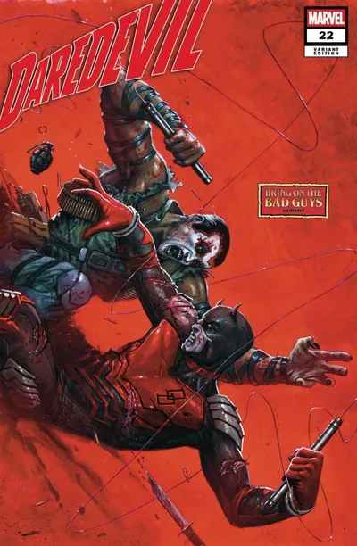 Cover of Davide Parratore Bring on the Bad Guys Variant