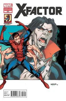 Cover of Carlo Barberi Incentive Spider-Man In Motion Variant (1:25)