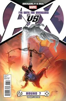 Cover of Esad Ribic I'm With the Avengers Variant Cover