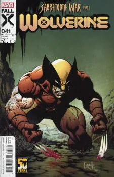 Cover of Greg Capullo 50 Years of Wolverine Variant
