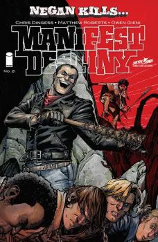 Cover of Cover B "Negan Kills..." SDCC 2016 Exclusive