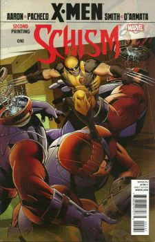 Cover of 2nd Printing Wolverine Variant