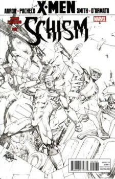 Cover of 3rd Printing Carlos Pacheco Variant