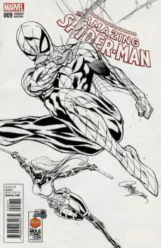 Cover of Cover F J. Scott Campbell Exclusive B&W Variant