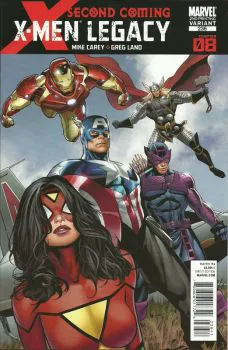 Cover of 2nd Printing Greg Land