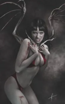 Cover of Cover S Scorpion Comics/Carla Cohan Exclusive B&W Cover