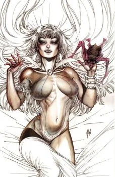 Cover of Cover AB Guillem March Black & White FOC Variant