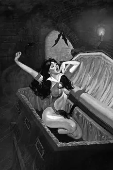 Cover of Cover O FOC Incentive Black And White Virgin Cover