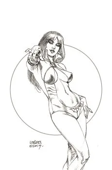 Cover of Cover AF Linsner Exc Virgin B&w Cover