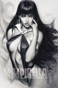 Cover of Cover V Artgerm Charcoal Red Eyes Variant