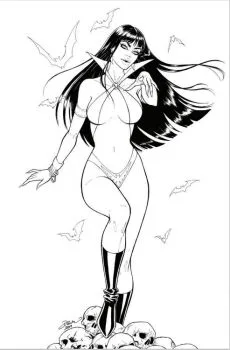 Cover of Cover AI Comics Elite Exclusive by Dawn McTeigue Cover B