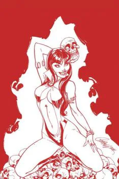 Cover of Cover K J. Scott Campbell Crimson Blood Line Art Variant (Ltd. 25)