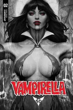 Cover of Cover Q Artgerm Exclusive Incentive Noir B&W Variant