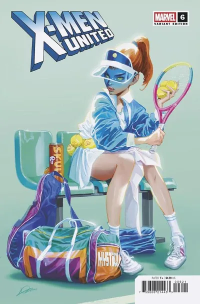 Cover of Cover B Alexander Lozano 80's Mystique Variant