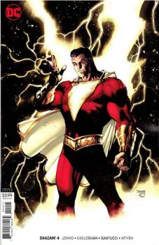 Cover of Cover B Jim Lee & Alex Sinclair SHAZAM Movie Variant