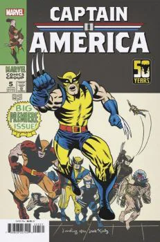 Cover of Cover C Jim Rugg 50 Years of Wolverine Variant