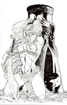 Cover of Cover F Randy Queen Exclusive Sketch Variant