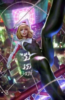 Cover of Frankie's Comics Exclusive Derrick Chew Virgin Variant Cover