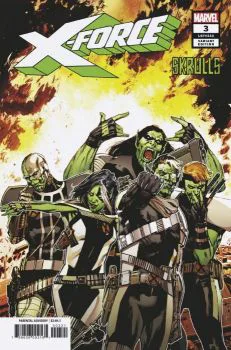Cover of Cover B Variant Butch Guice Skrulls Cover