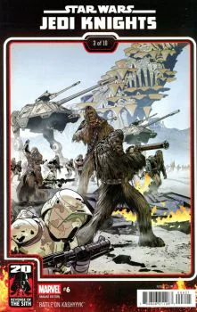 Cover of Chris Sprouse Revenge of the Sith 20th Anniversary Variant