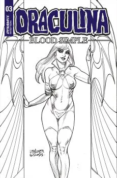 Cover of Joseph Michael Linsner Line Art Variant (1:10)
