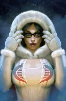 Cover of Winter Baroness Kirill Repin Face Front Virgin Variant