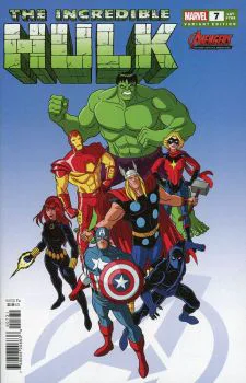 Cover of Tim Levins Avengers 60th Anniversary Variant