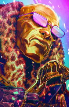 Cover of John Giang East Side Comics Retailer Exclusive Big Daddy Destro Virgin Cover