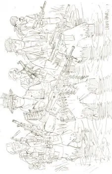 Cover of Larry Hama Sketch Variant