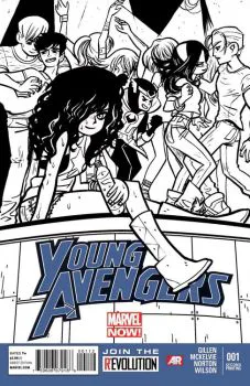 Cover of Bryan Lee O'Malley 2nd Printing Variant Cover