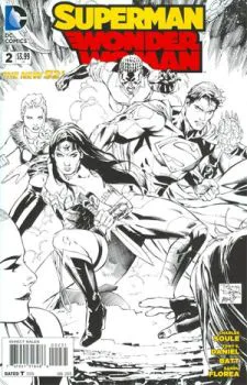 Cover of Tony Daniel B&W Variant