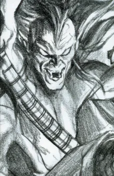 Cover of Alex Ross Incentive Timeless Sketch Variant (1:100)