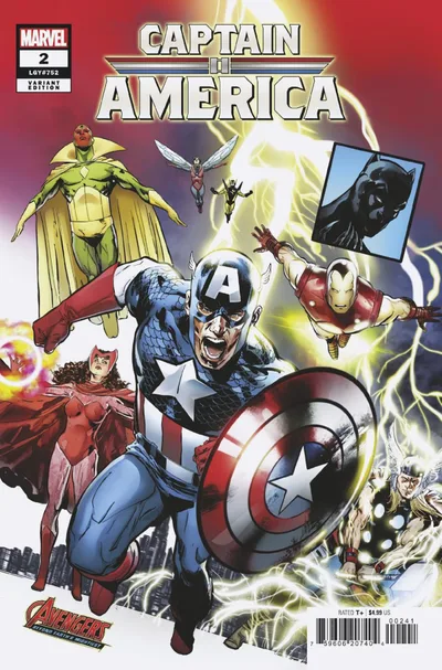 Cover of Cover D Phil Jiménez Avengers 60th Anniversary Variant