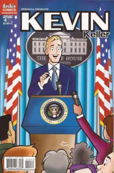 Cover of Veronica Presents Kevin Keller #4 Variant Cover