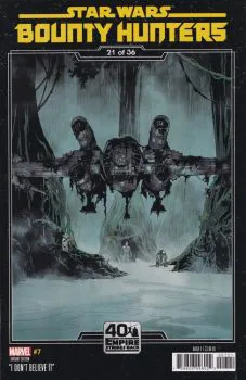 Cover of Chris Sprouse The Empire Strikes Back 40th Aniverssary Variant