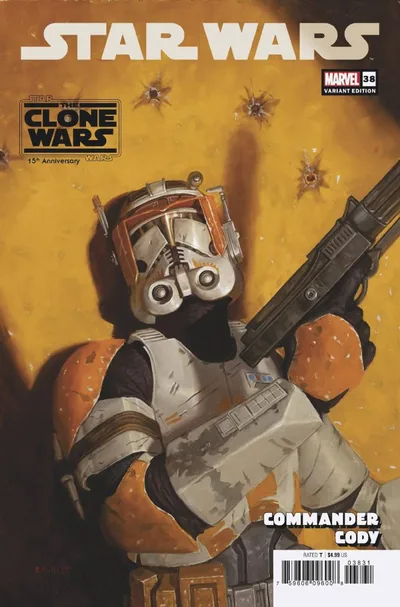 Cover of E.M. Gist Clone Wars 15th Annivsersary Variant