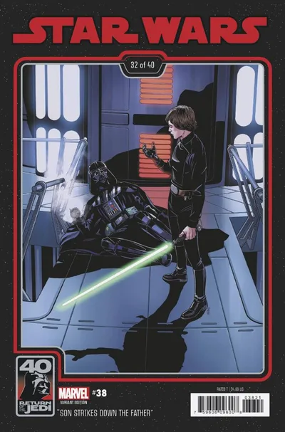 Cover of Chris Sprouse Return of the Jedi 40th Annivarsary Variant