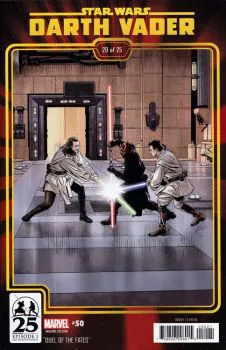 Cover of Chris Sprouse Phantom Menace 25th Anniversary Variant
