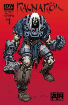 Cover of Walter Simonson Convention Exclusive Variant Cover