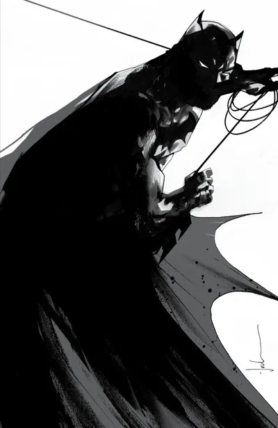 Cover of Jock Incentive B&W Foil Variant (1:50)