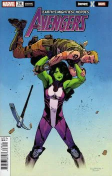 Cover of Cover D Sara Pichelli Fortnite Variant