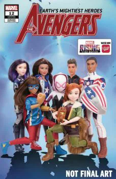 Cover of Cover C Marvel Rising Action Doll Homage Variant