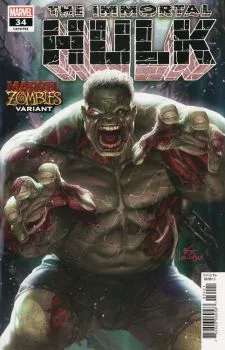 Cover of Jeehyung Lee Marvel Zombies Variant
