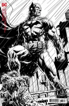 Cover of 2nd Printing Jason Fabok Incentive B&W Variant (1:25)