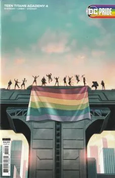 Cover of Pride Month Variant Card Stock Cover by Stephen Byrne