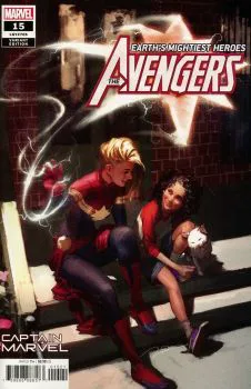 Cover of Cover B Gerald Parel Captain Marvel Variant